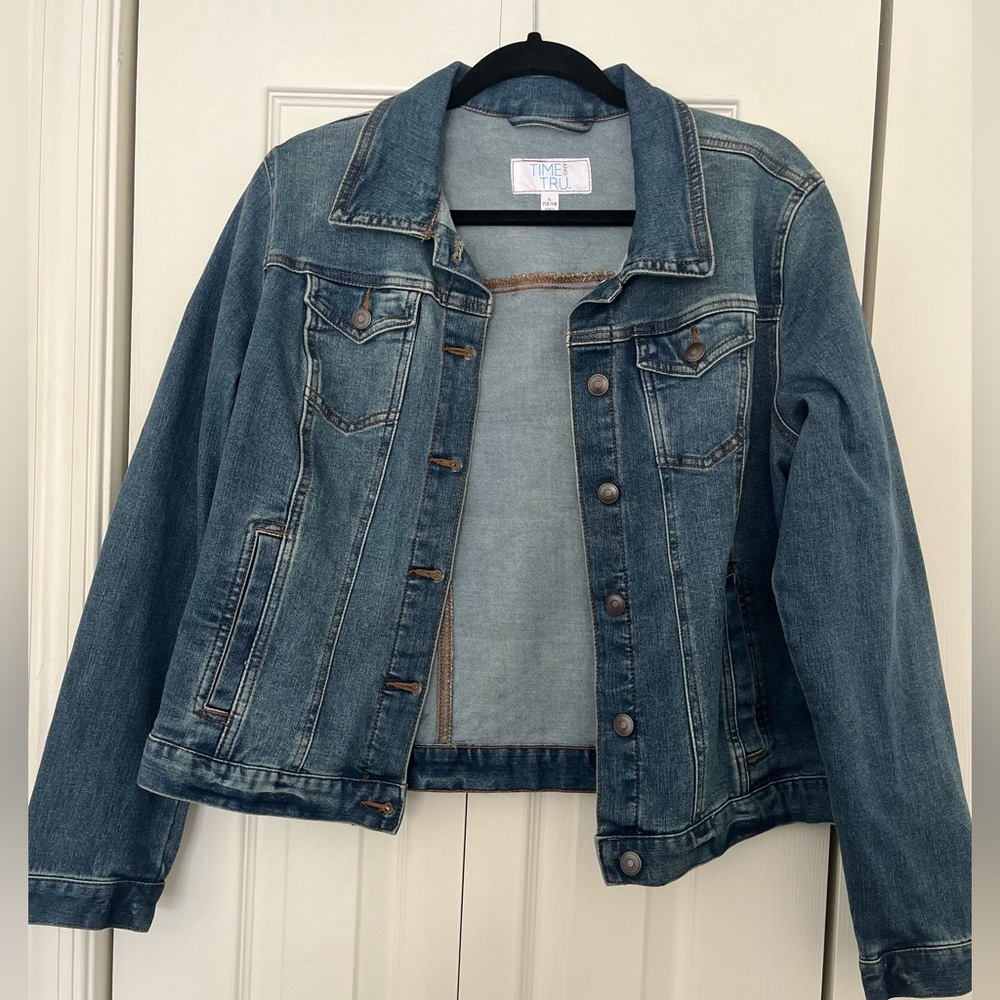 Time & tru denim jacket